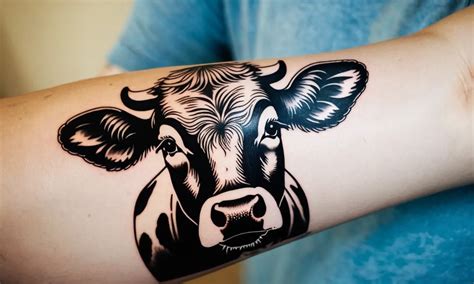 cow tattoo|cow tattoo meaning.